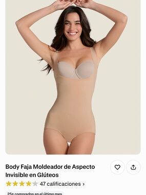 Seamless Nude Sculpting Shapewear Bodysuit